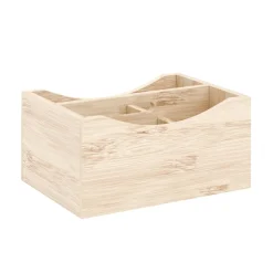 Schreibtisch Organizer Bambus 25 x 18 x 12 natur