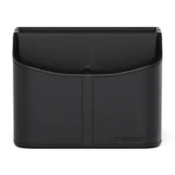 Schreibtisch Organizer Leder schwarz