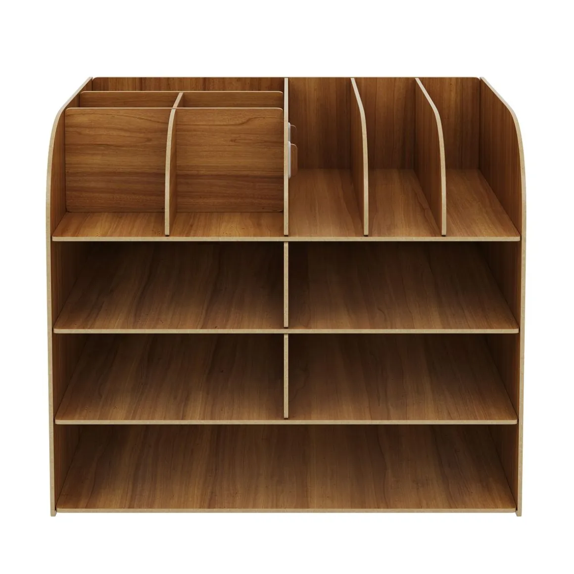 Schreibtisch Organizer 32 x 25 x 27 cm braun