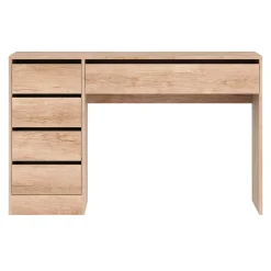 Schreibtisch RIGEL mit Schubladen 120 x 55 x 75 cm braun