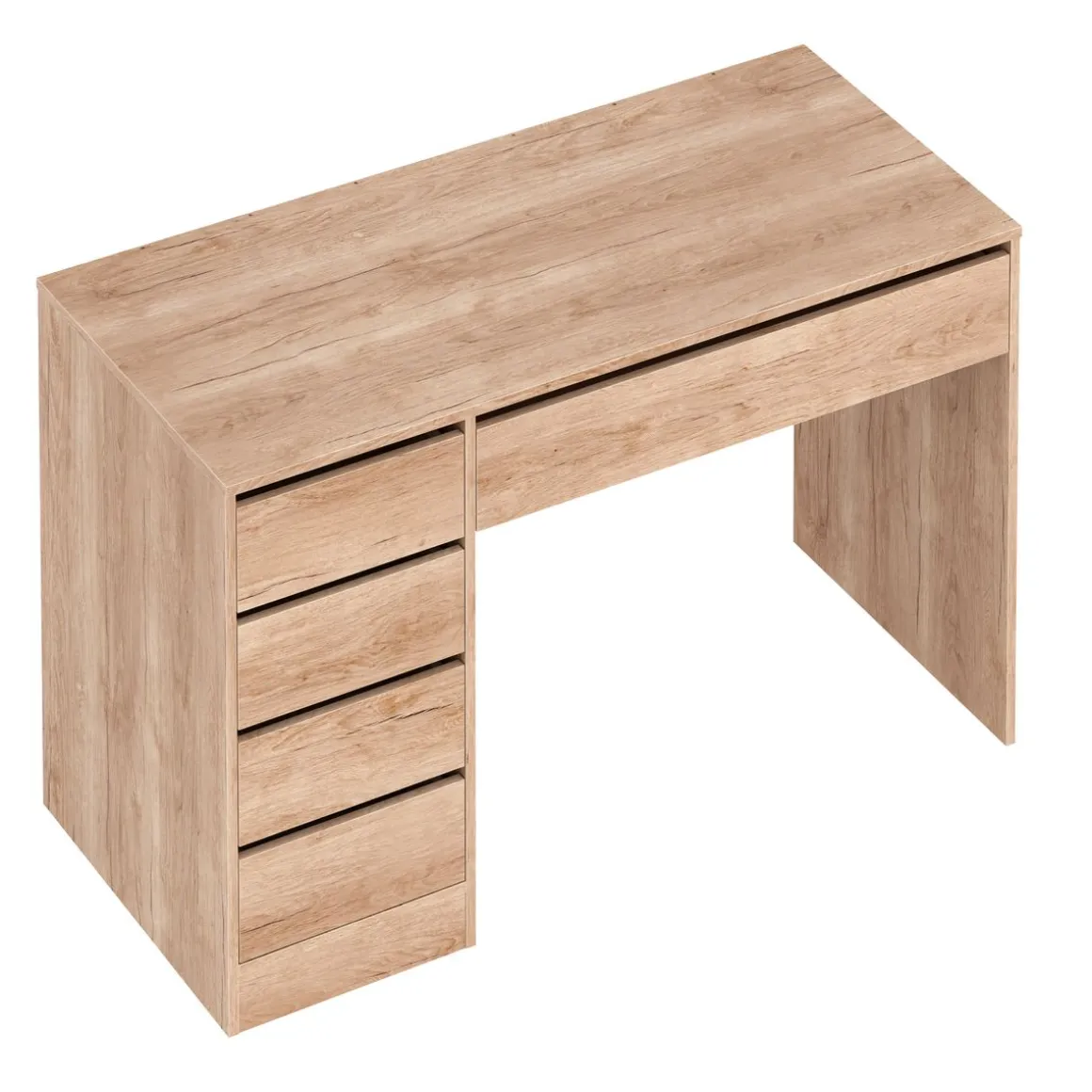 Schreibtisch RIGEL mit Schubladen 120 x 55 x 75 cm braun