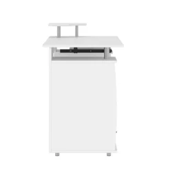 Schreibtisch RIGIL mit Schubladen 120 x 55 x 89 cm weiss