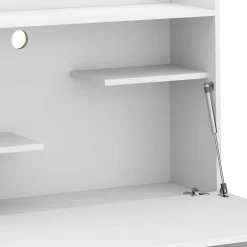 Schreibtisch Sekretär KAIRO 85 x 27 x 128 cm weiss