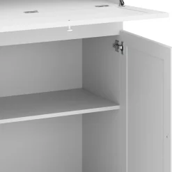 Schreibtisch Sekretär NAIROBI 82 x 38 x 117 cm weiss