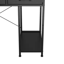 Schreibtisch TAVREN 120 x 50 x 90 cm schwarz