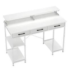 Schreibtisch TAVREN 120 x 50 x 90 cm weiss
