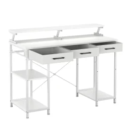 Schreibtisch TAVREN 120 x 50 x 90 cm weiss