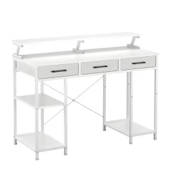 Schreibtisch TAVREN 120 x 50 x 90 cm weiss
