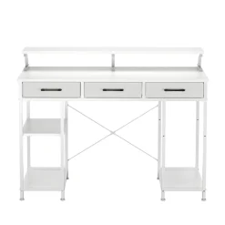 Schreibtisch TAVREN 120 x 50 x 90 cm weiss