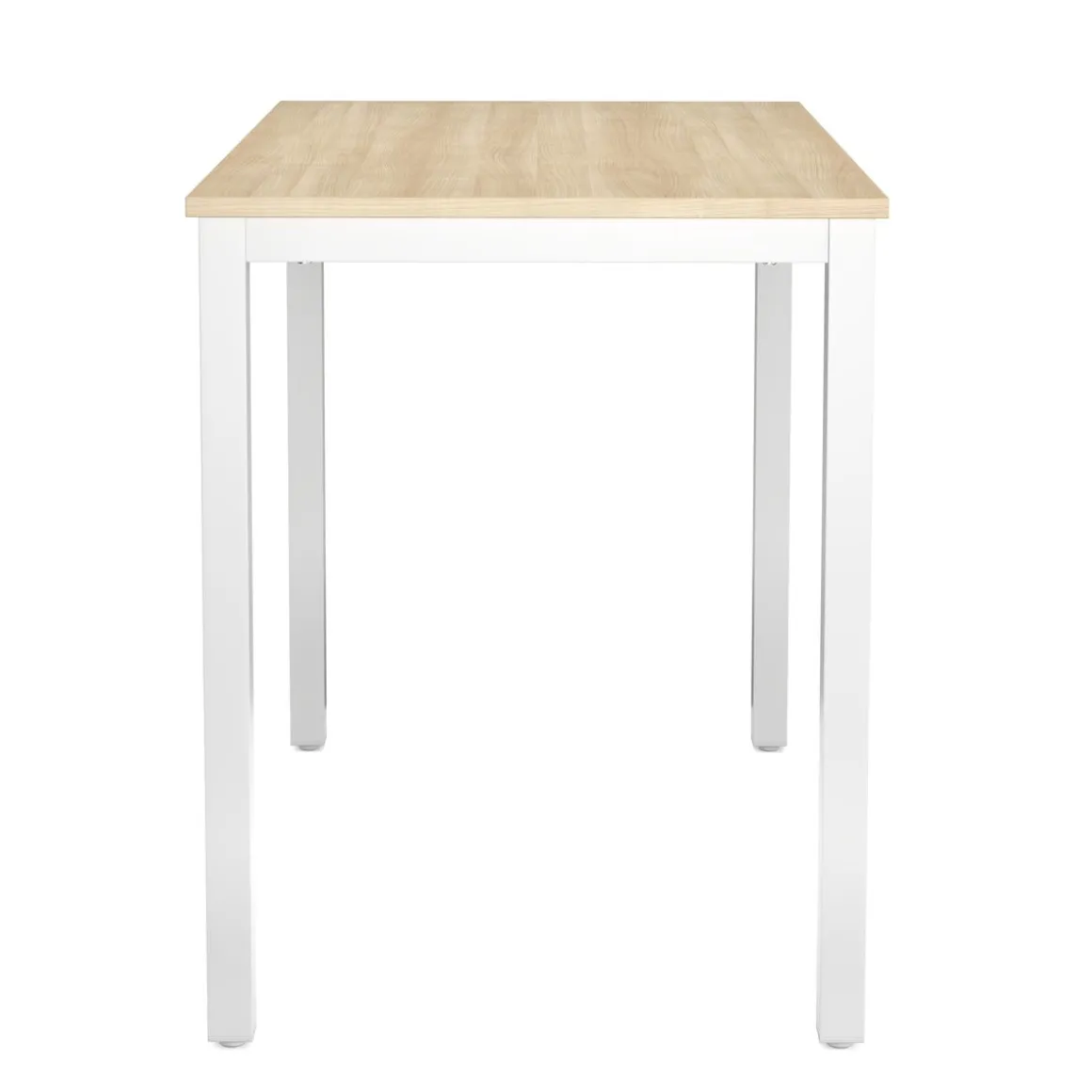 Schreibtisch THEO 100 x 60 x 75 cm braun/weiss