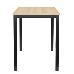 Schreibtisch THEO 100 x 60 x 75 cm braun/schwarz