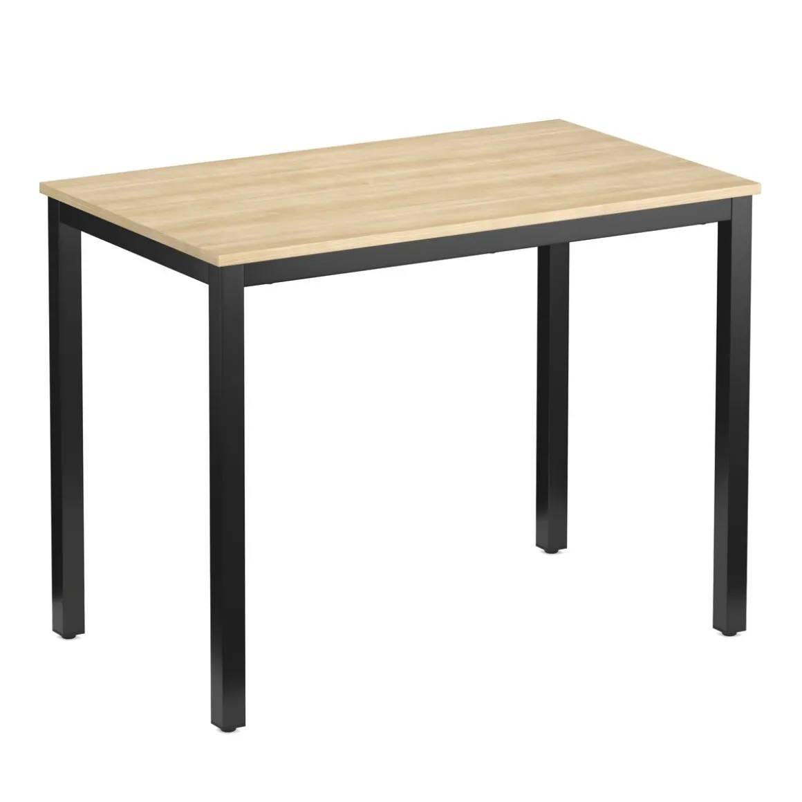 Schreibtisch THEO 100 x 60 x 75 cm braun/schwarz