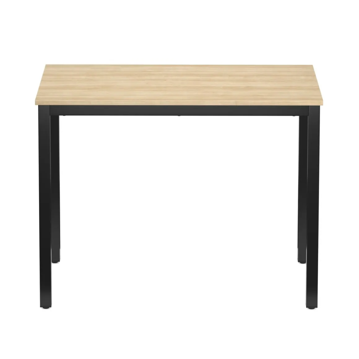 Schreibtisch THEO 100 x 60 x 75 cm braun/schwarz