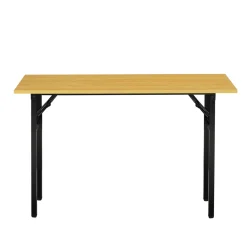 Schreibtisch TIFOL 120 x 60 x 76 cm braun/schwarz