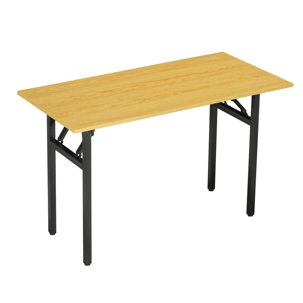 Schreibtisch TIFOL 120 x 60 x 76 cm braun/schwarz