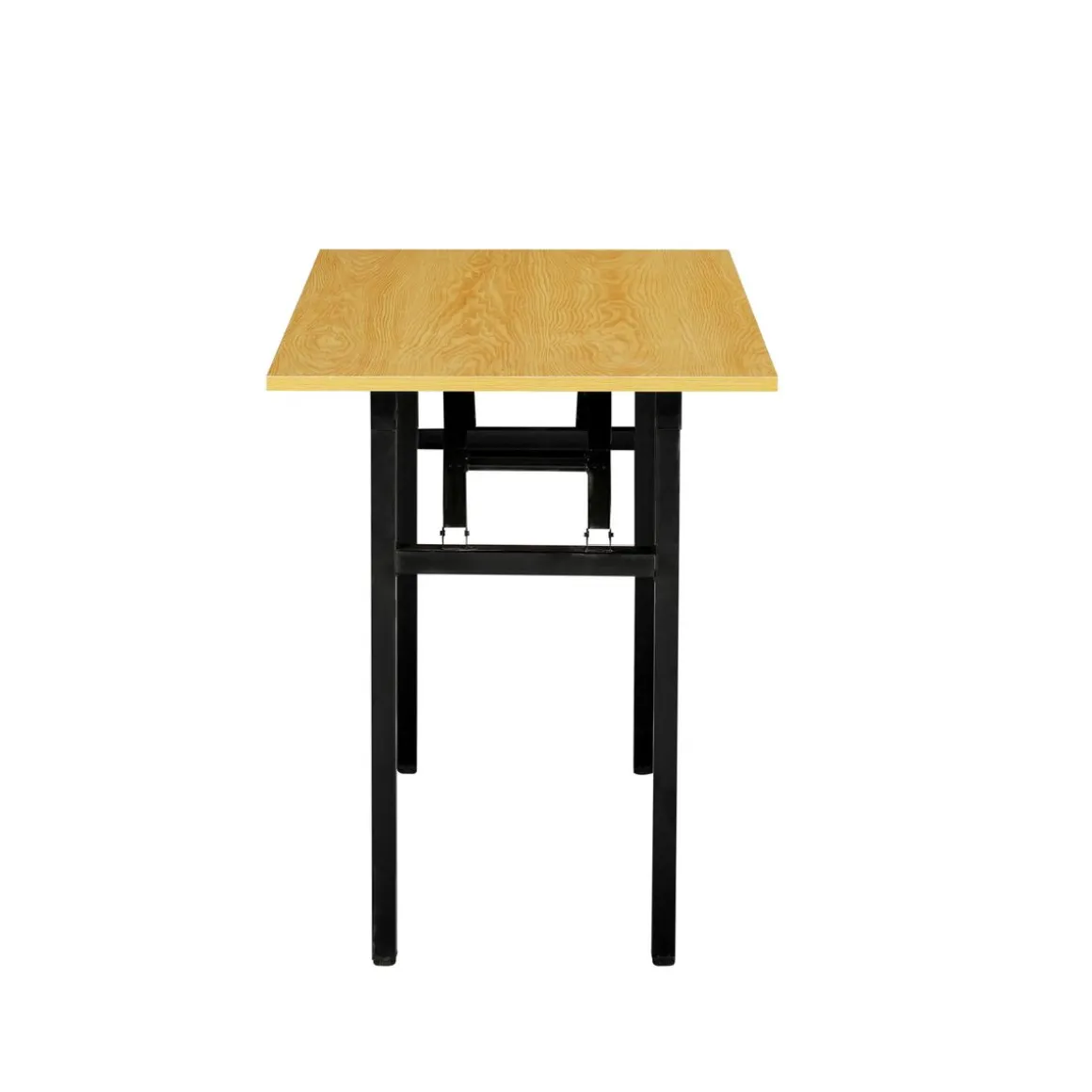 Schreibtisch TIFOL 120 x 60 x 76 cm braun/schwarz