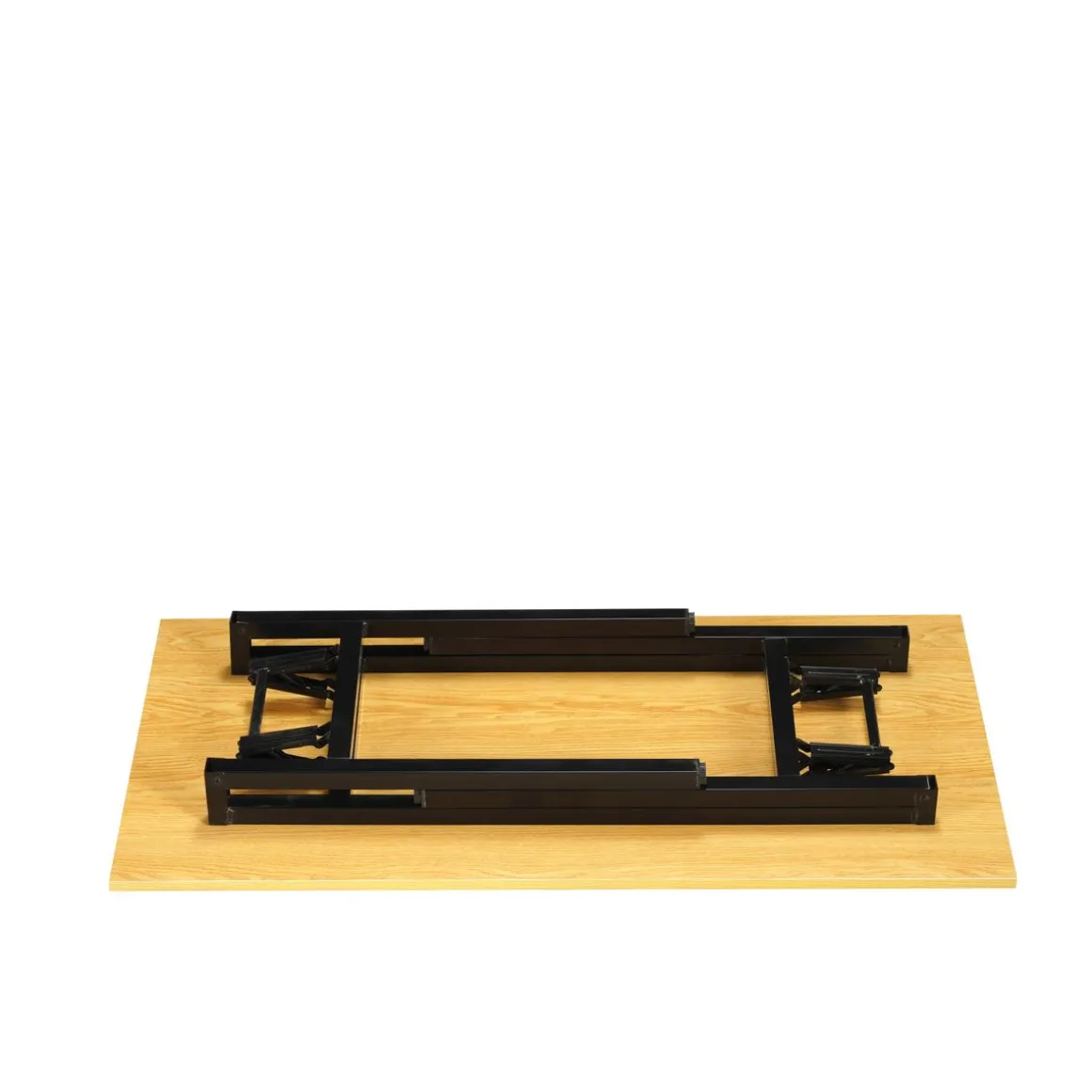 Schreibtisch TIFOL 120 x 60 x 76 cm braun/schwarz