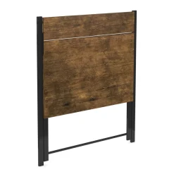 Schreibtisch TORSTEN klappbar 80 x 62 x 82 cm braun/schwarz