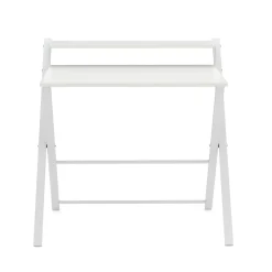 Schreibtisch TORSTEN klappbar 80 x 62 x 82 cm weiss