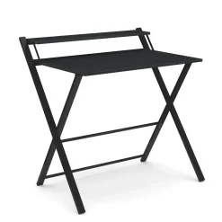 Schreibtisch TORSTEN klappbar 80 x 62 x 82 cm schwarz