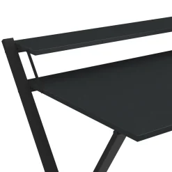Schreibtisch TORSTEN klappbar 80 x 62 x 82 cm schwarz