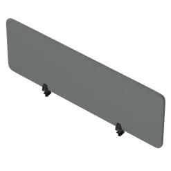 Schreibtisch Trennwand 120 x 40 cm grau