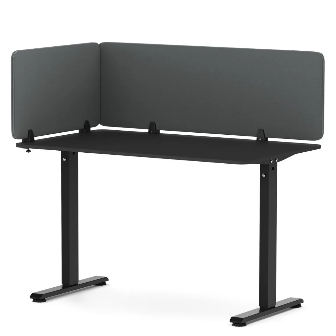 Schreibtisch Trennwand 120 x 40 cm grau