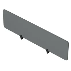 Schreibtisch Trennwand 140 x 40 cm grau