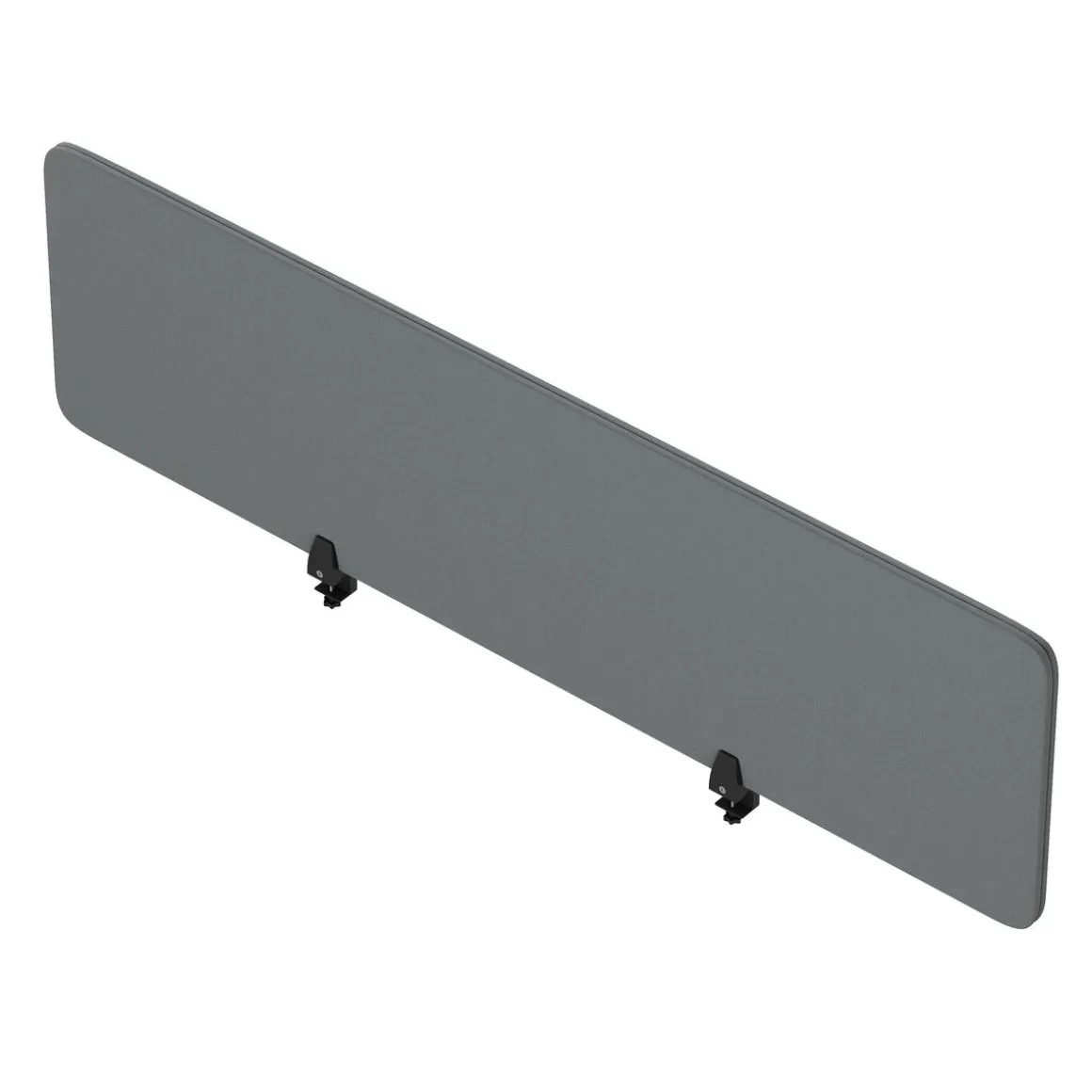 Schreibtisch Trennwand 140 x 40 cm grau