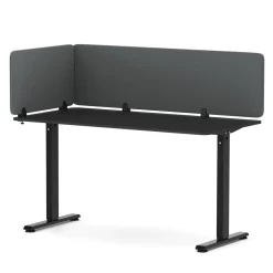 Schreibtisch Trennwand 140 x 40 cm grau