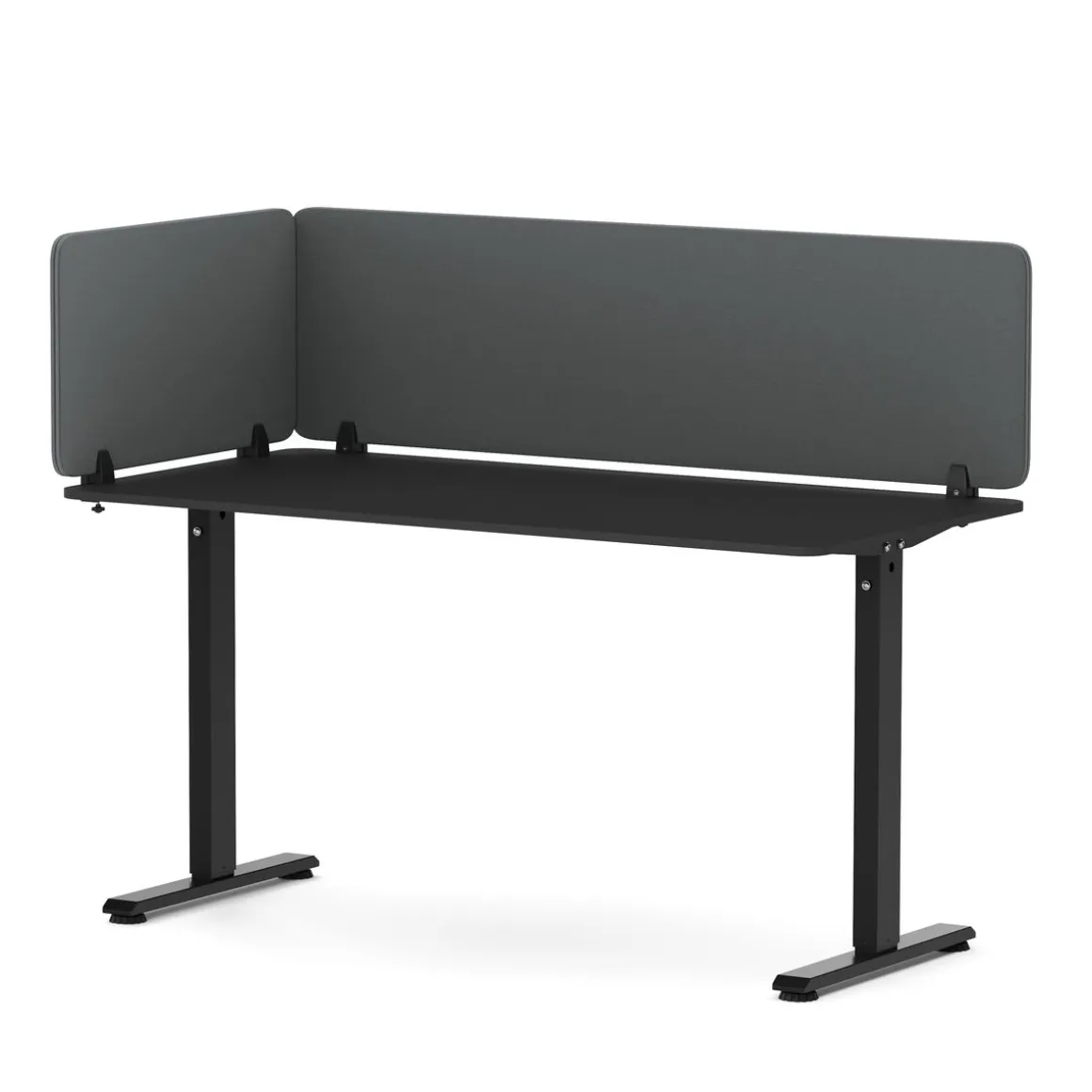 Schreibtisch Trennwand 70 x 40 cm grau