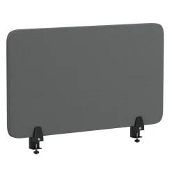 Schreibtisch Trennwand 70 x 40 cm grau