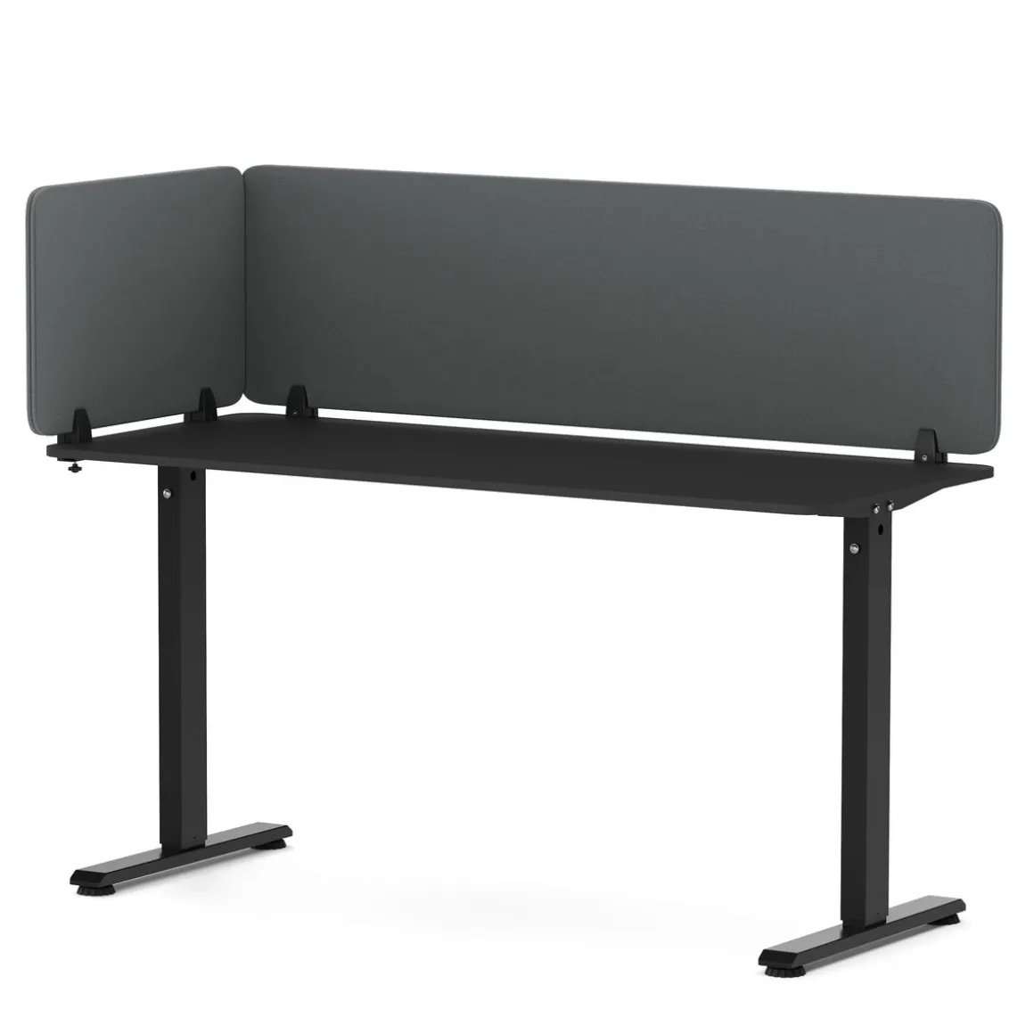 Schreibtisch Trennwand 60 x 40 cm grau