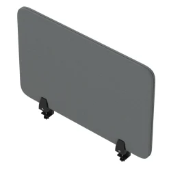 Schreibtisch Trennwand 60 x 40 cm grau