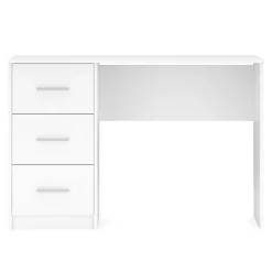 Schreibtisch VEGA mit Schubladen 110 x 50 x 74 cm weiss