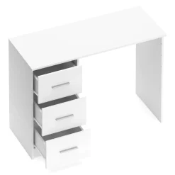 Schreibtisch VEGA mit Schubladen 110 x 50 x 74 cm weiss