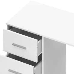 Schreibtisch VEGA mit Schubladen 110 x 50 x 74 cm weiss
