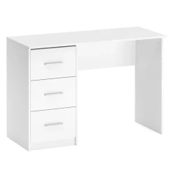Schreibtisch VEGA mit Schubladen 110 x 50 x 74 cm weiss