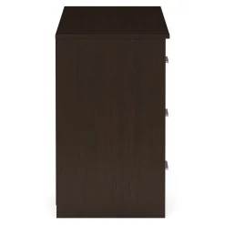 Schreibtisch VEGA mit Schubladen 110 x 50 x 74 cm dunkelbraun