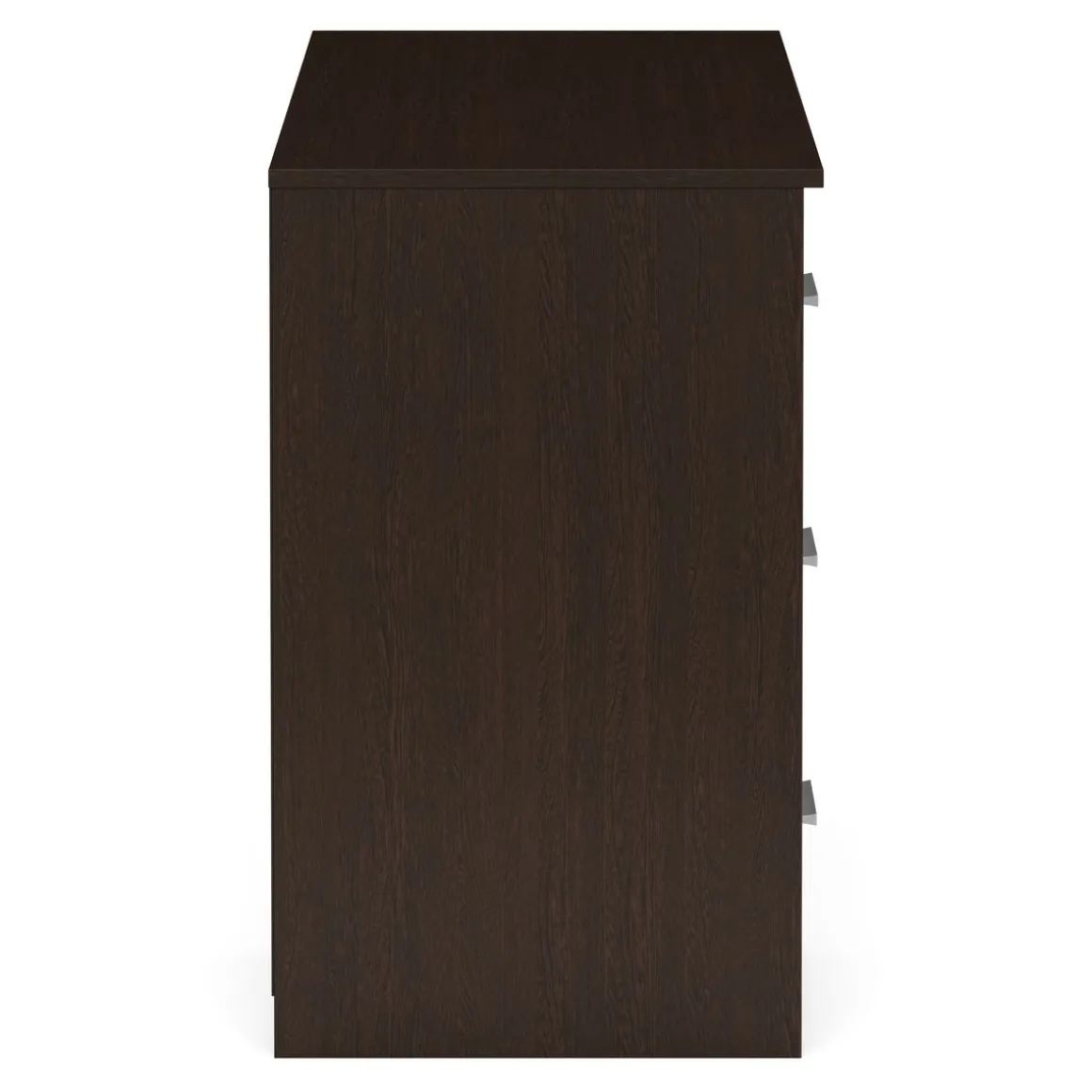 Schreibtisch VEGA mit Schubladen 110 x 50 x 74 cm dunkelbraun