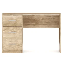 Schreibtisch VEGA mit Schubladen 110 x 50 x 74 cm hellbraun