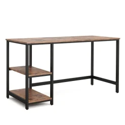 Schreibtisch Vintage BONITA mit Regal 140 x 60 x 75 cm