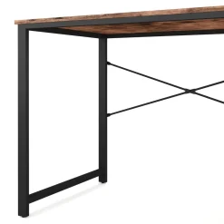 Schreibtisch Vintage BONITA mit Regal 120 x 60 x 120 cm