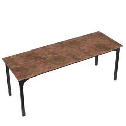 Schreibtisch Vintage BONITA 200 x 70 x 75 cm
