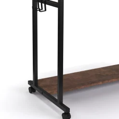 Schreibtisch Vintage BONITA auf Rollen mit Monitoraufsatz 80 x 50 x 90 cm