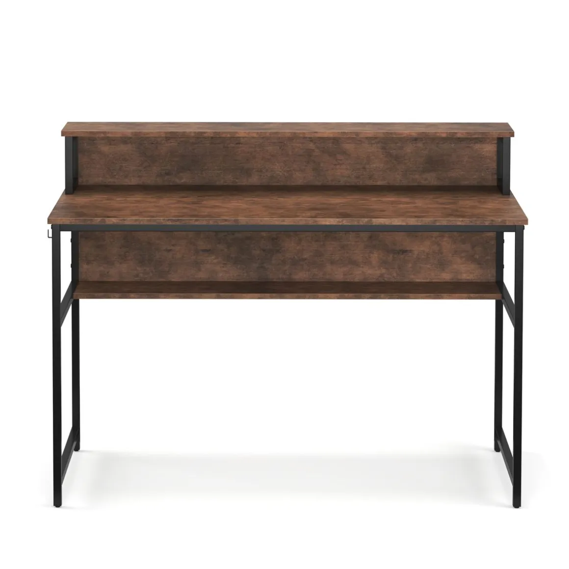 Schreibtisch Vintage BONITA mit erhöhter Ablage 120 x 60 x 91 cm