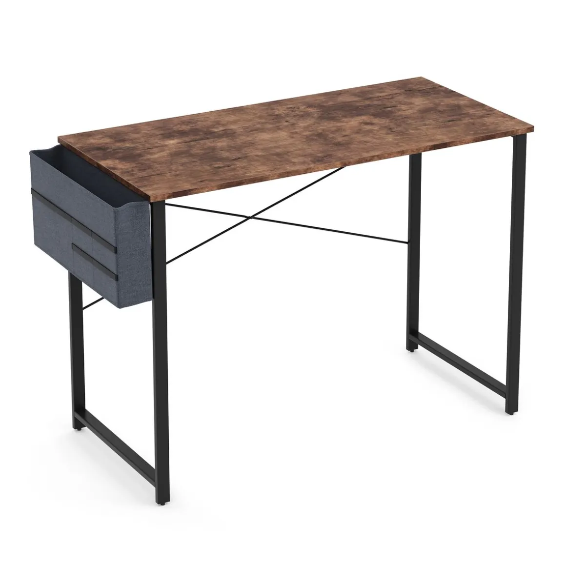 Schreibtisch Vintage BONITA mit Organizer 100 x 48 x 74 cm