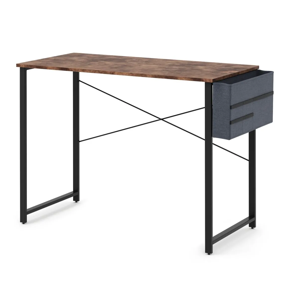 Schreibtisch Vintage BONITA mit Organizer 100 x 48 x 74 cm