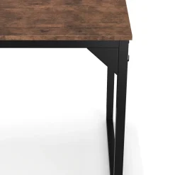 Schreibtisch Vintage BONITA mit 8 Haken 120 x 60 x 75 cm