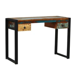 Schreibtisch Vintage PIPPIN mit Schubladen 110 x 50 x 77 cm